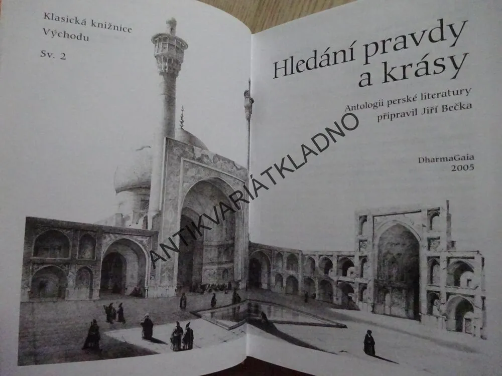 HLEDÁNÍ PRAVDY A LÁSKY, ANTOLOGIE PERSKÉ LITERATURY, **an
