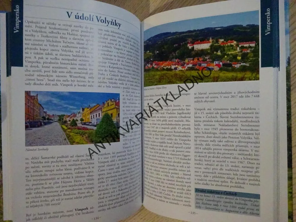 ŠUMAVA, ZNÁMÁ I NEZNÁMÁ, PETR DAVID, VLADIMÍR SOUKUP, **an