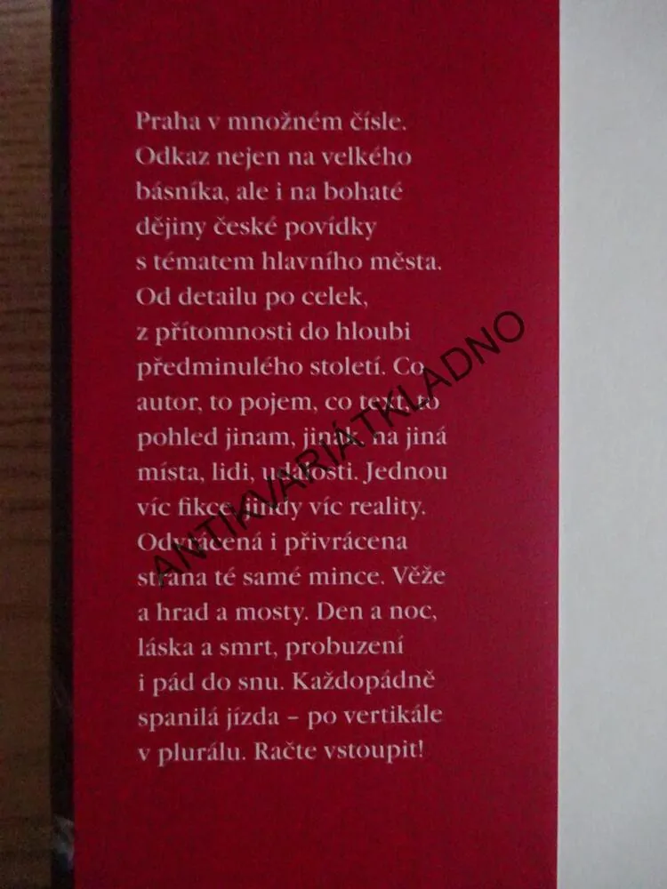 PRAHA V MNOŽNÉM ČÍSLE, RADIM KOPÁČ, JAKUB ŠOFAR, **an