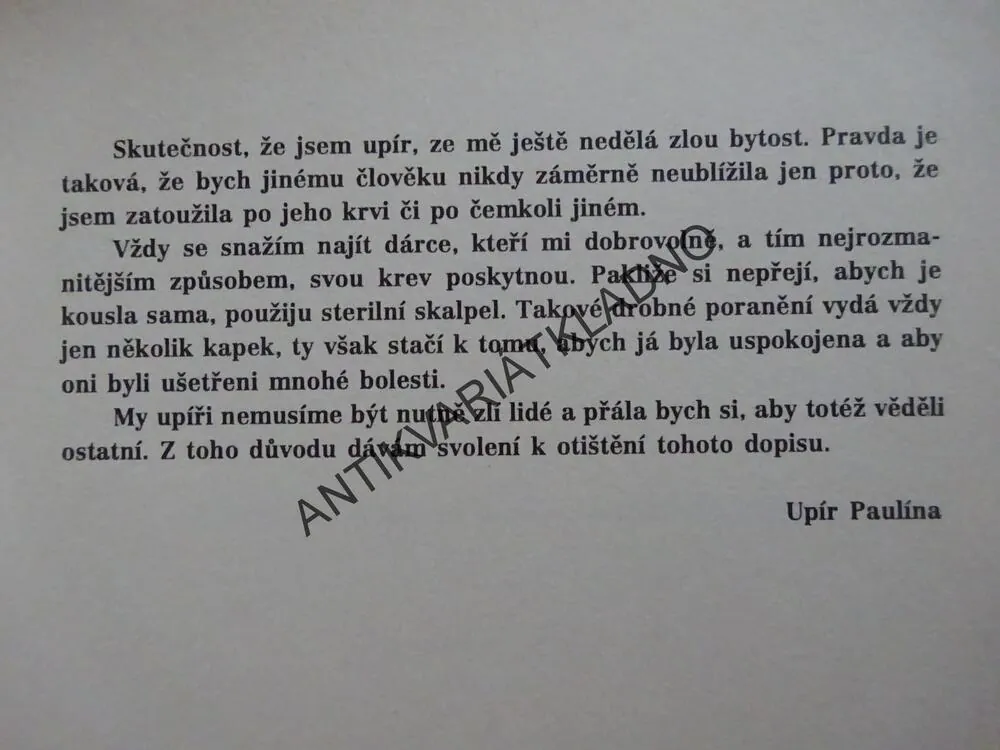 UPÍŘI ŽIJÍ, KONSTANTINOS, **an