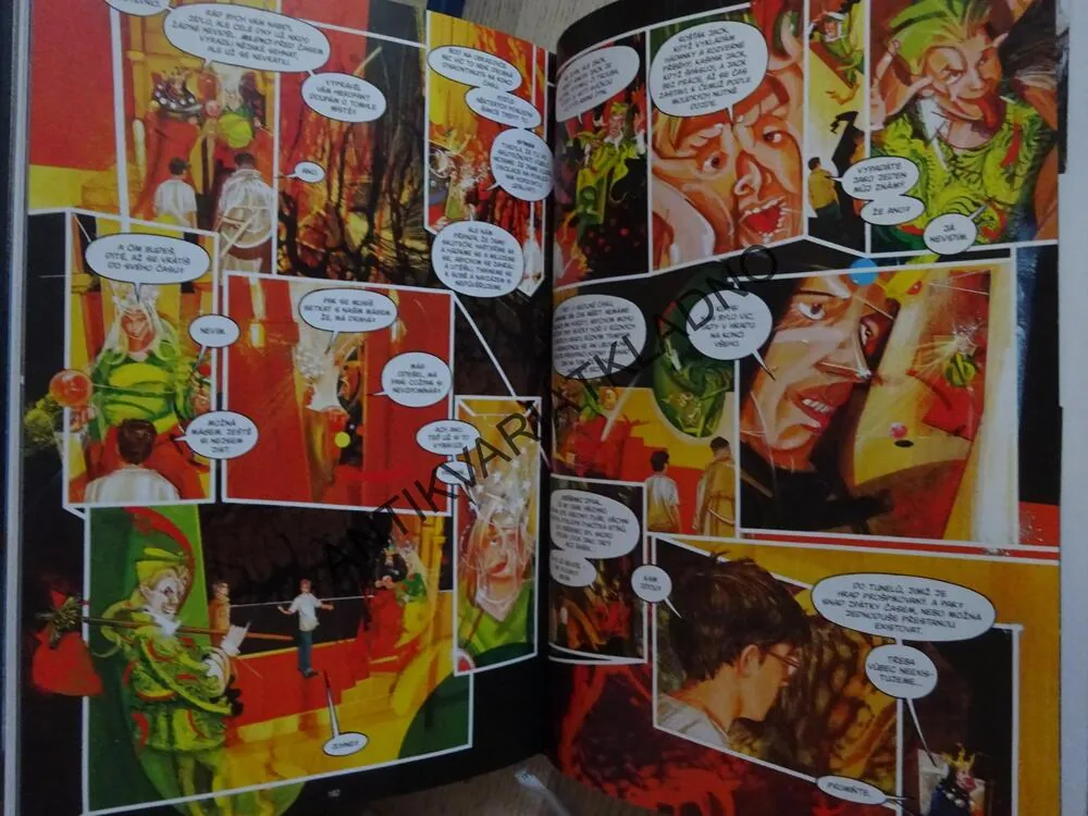 KNIHY MAGIE, NEIL GAIMAN, KOMIKS VERTIGO, **an