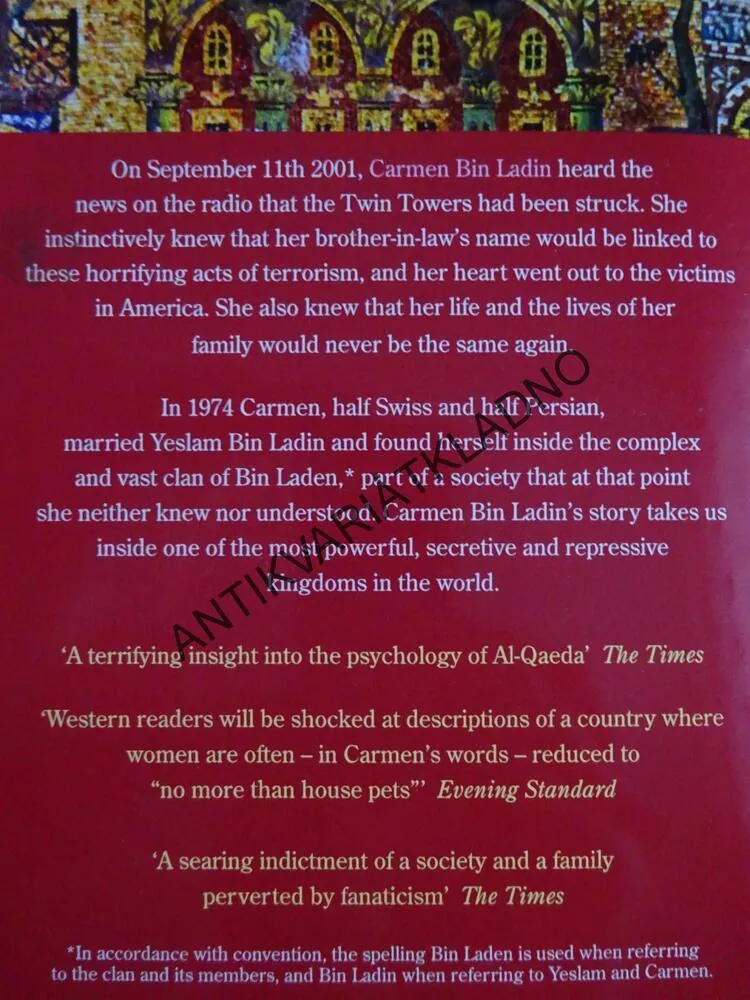 THE VEILED KINGDOM, CARMEN BIN LADIN, **an