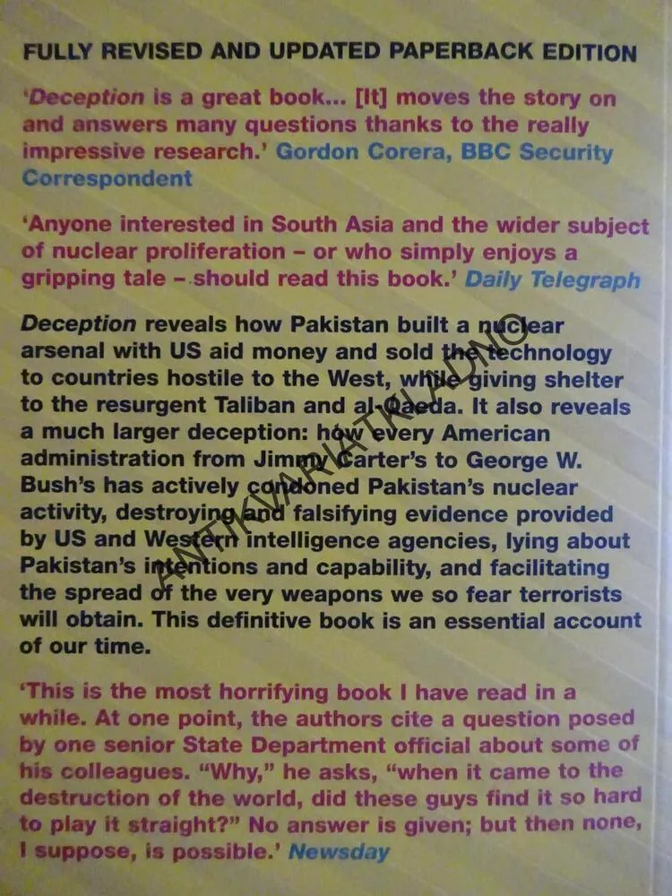 DECEPTION, ADRIAN LEVY, CATHERINE SCOTT-CLARK, **an