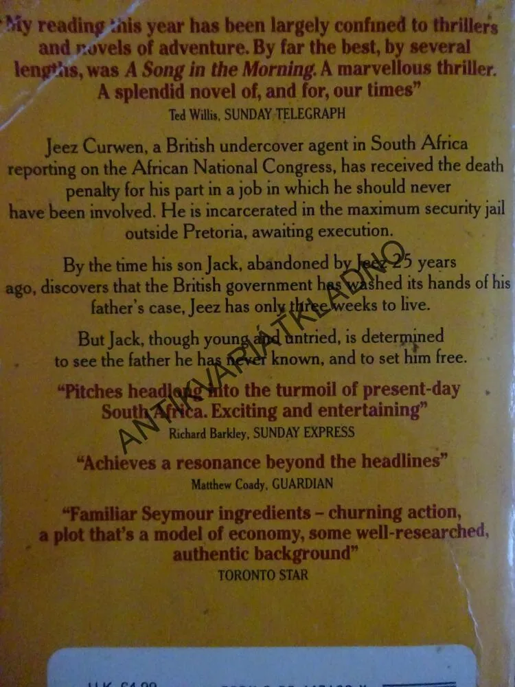 A SONG IN THE MORNING, GERALD SEYMOUR, **an