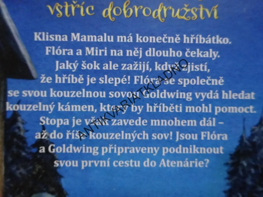 SOVÍ KOUZLO, POMOC MALÉMU HŘÍBÁTKU, INA BRANDTOVÁ, **an