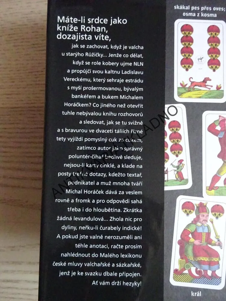 KDO VÍC VSADÍ, TEN VÍC BERE ANEB PRAVDIVÉ PŘÍBĚHY A JINÉ VÝMYSLY O MICHALU HORÁČKOVI, LADISLAV VERECKÝ, **an
