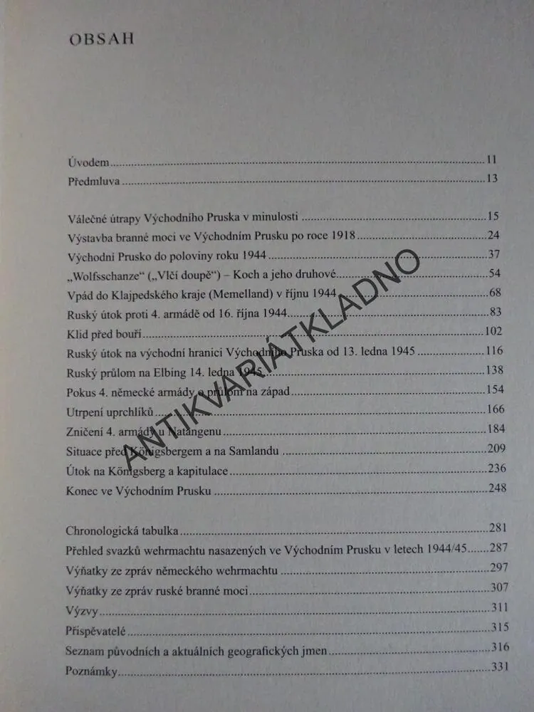 BOJ O VÝCHODNÍ PRUSKO, 1944-1945, DIECKERT, GROSSMANN, **an