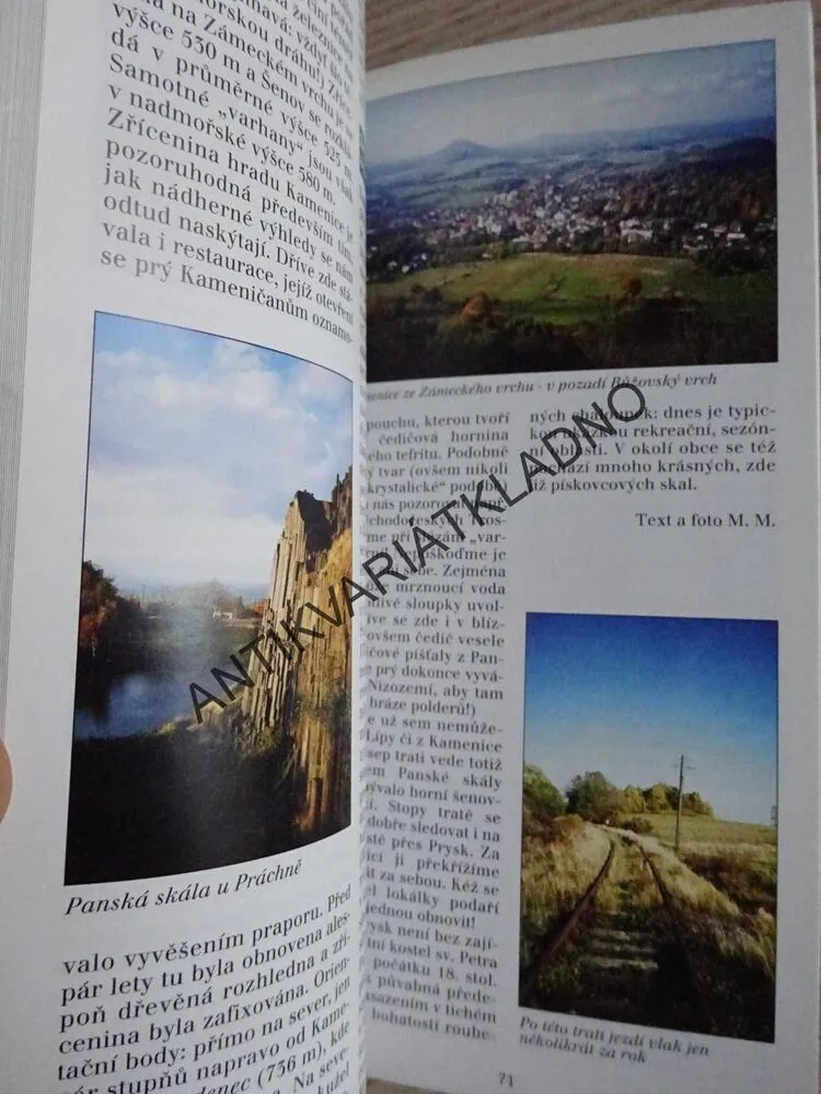 VÝLETY PO HEZKÝCH A ZAJÍMAVÝCH MÍSTECH ČECH, MORAVY A SLEZSKA 1, **an