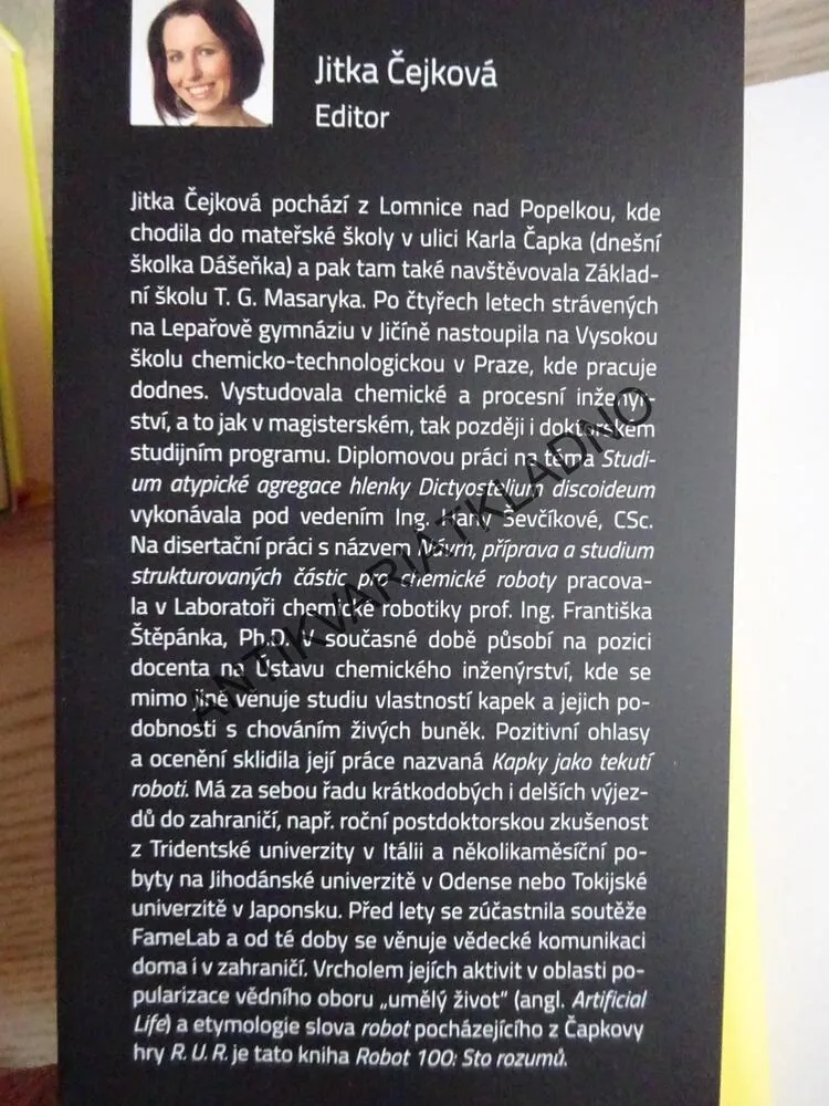 ROBOT 100, STO ROZUMŮ, JITKA ČEJKOVÁ, **an