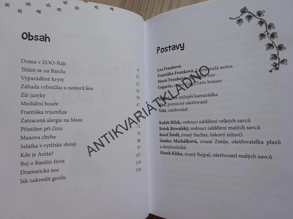 U NÁS DOMA V ZOO, TATJANA GESSLEROVÁ, **an