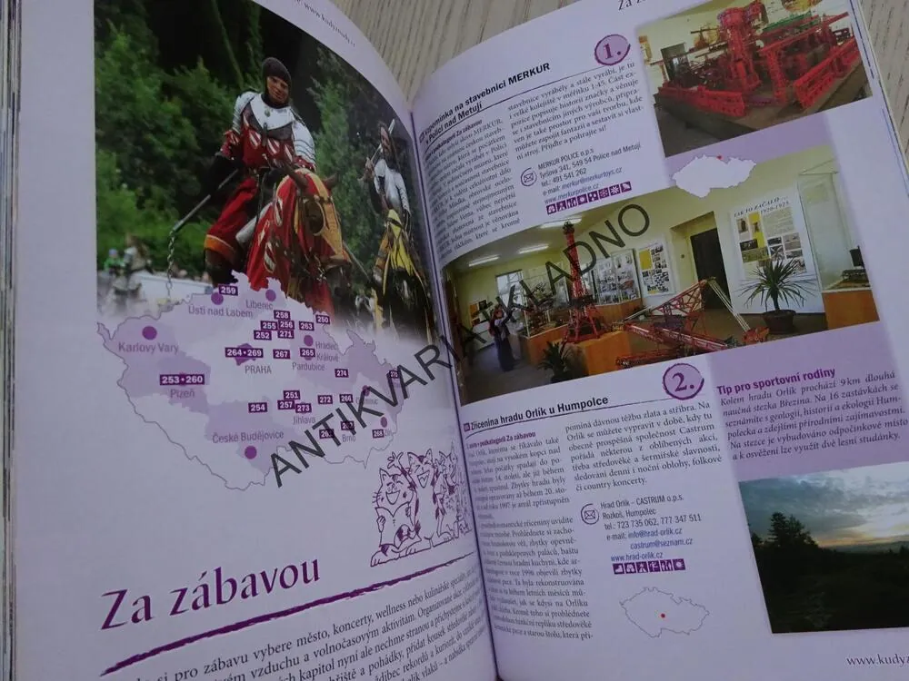 KUDY Z NUDY, KAM NA VÝLET V ČECHÁCH, NA MORAVĚ A VE SLEZSKU, **an