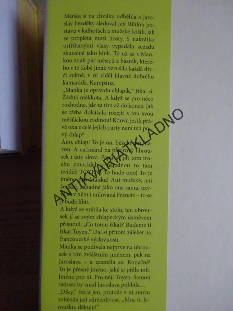 TO JE ON!, MILENA ŠTRÁFELDOVÁ, **an