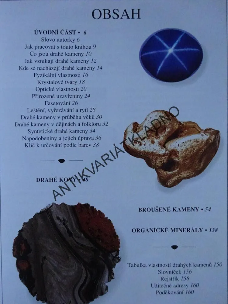 DRAHÉ KAMENY, CALLY HALLOVÁ, **an