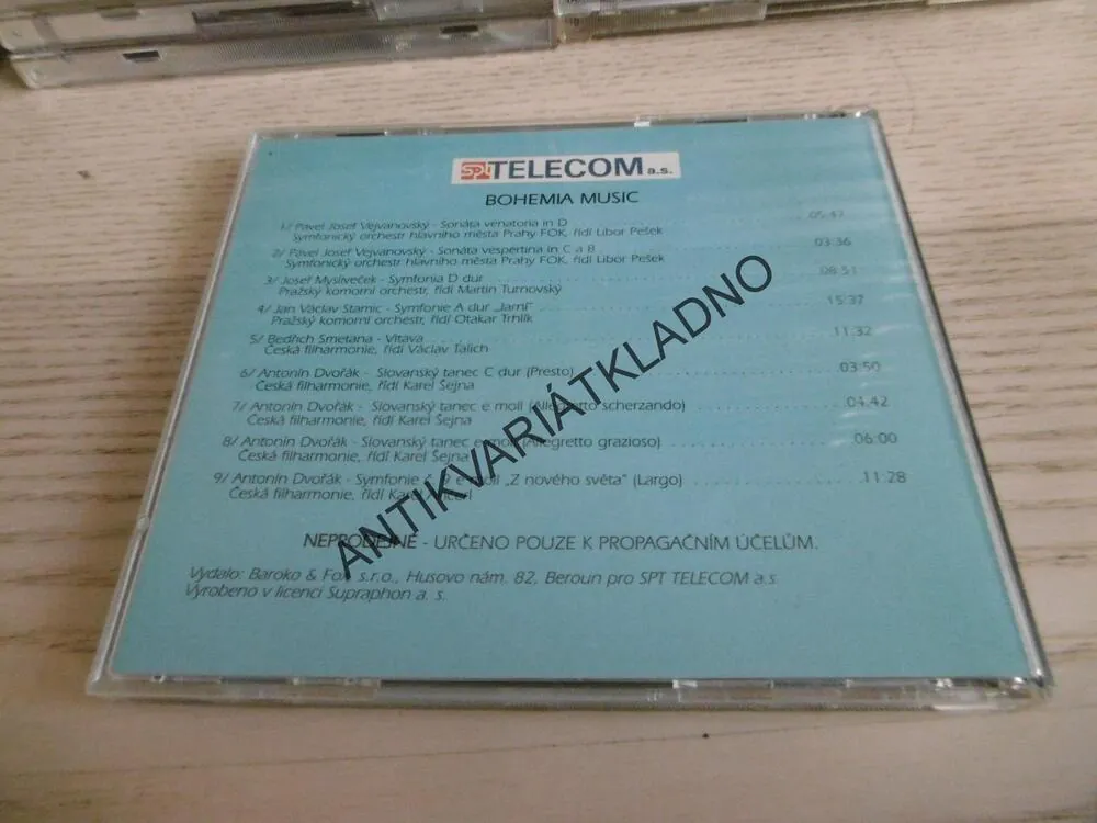 BOHEMIA MUSIC, CD HUDBA