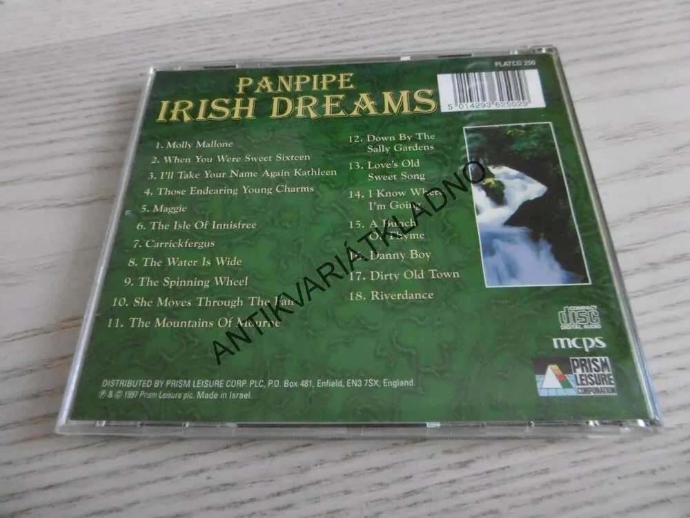 PANPIRE IRISH DREAMS, CD HUDBA 