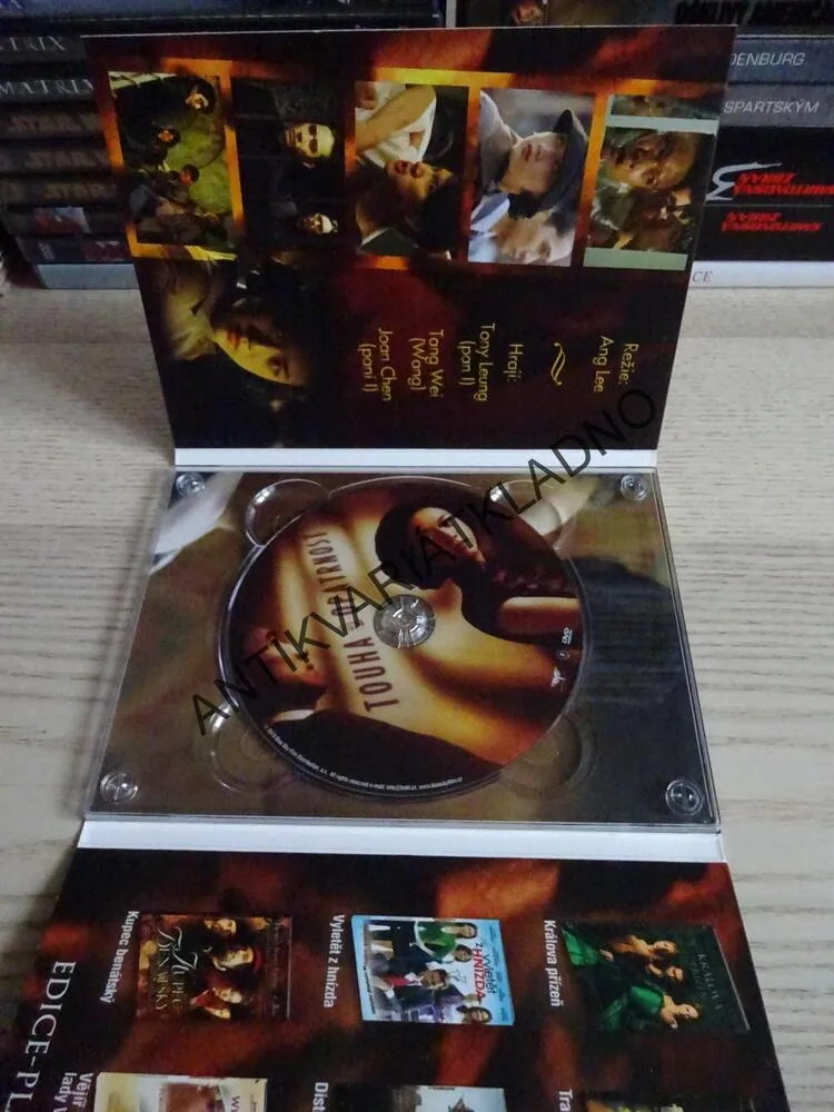 TOUHA/OPATRNOST, DVD FILM