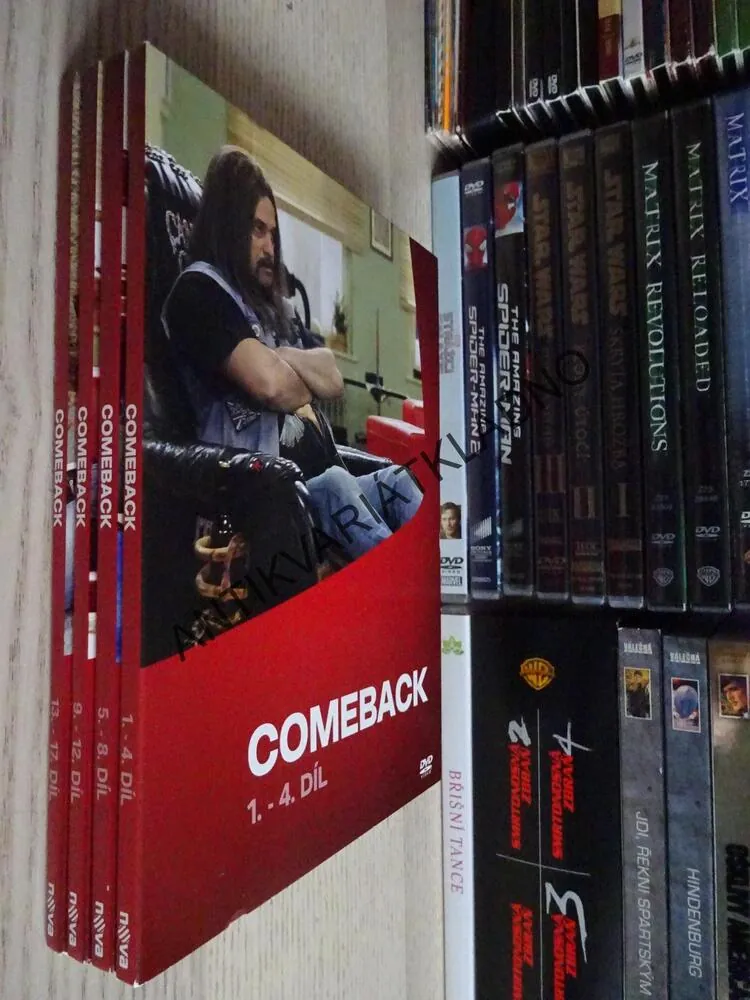 COMEBACK, 1.-17. DÍL, DVD FILM 