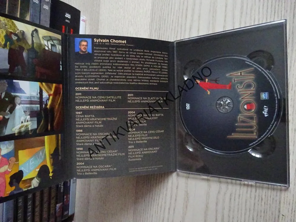 ILUZIONISTA, DVD FILM 