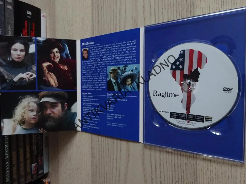 RAGTIME, DVD FILM 