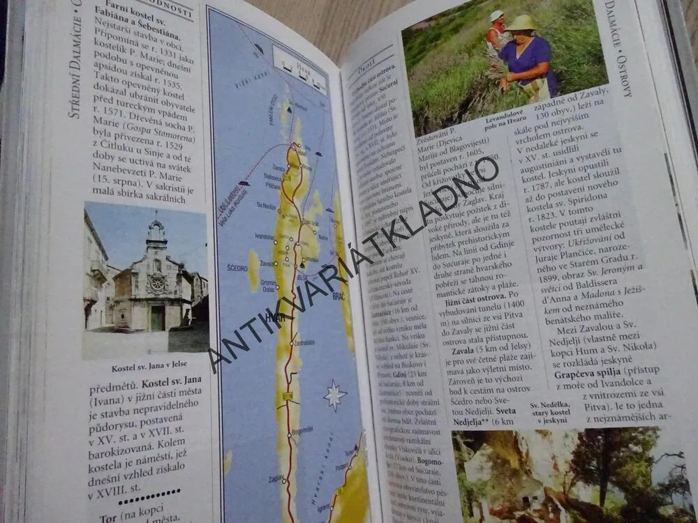 CHARVÁTSKÝ JADRAN, TURISTICKÝ PRŮVODCE, **an