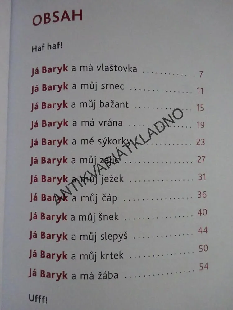 JÁ BARYK, FRANTIŠEK NEPIL, HELENA ZMATLÍKOVÁ, **an