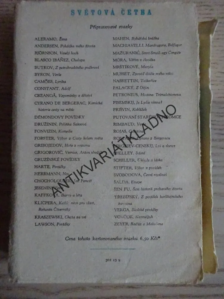 VÁLKA S MLOKY, KAREL ČAPEK, **an