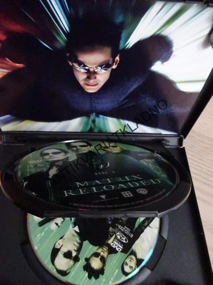 MATRIX RELOADED, DVD FILM