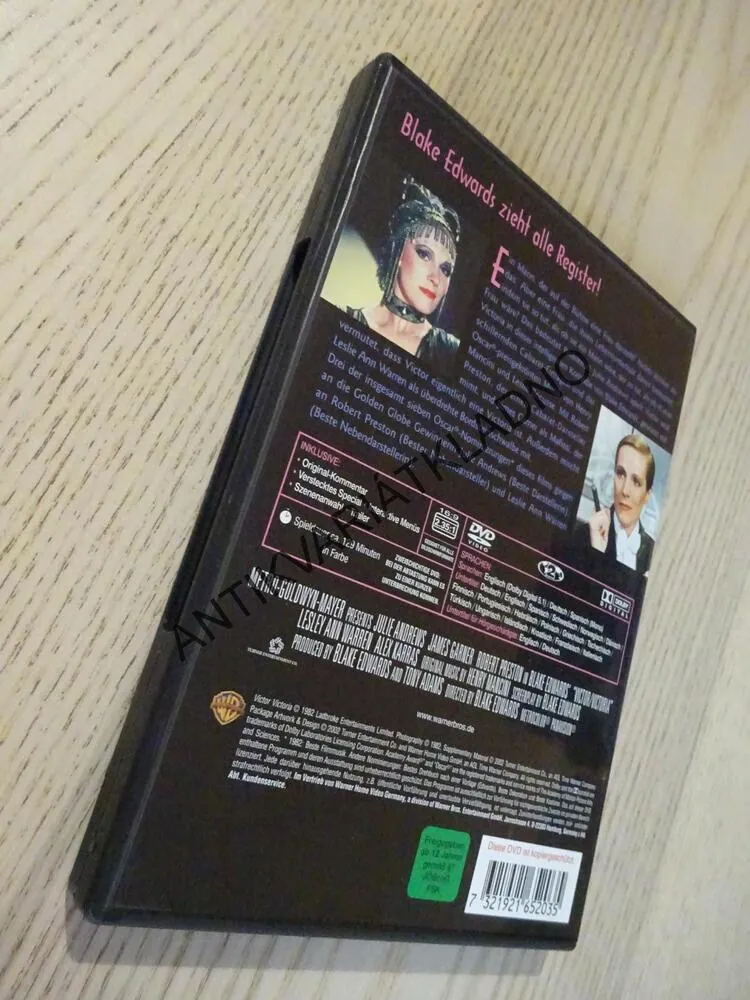 VICTOR, VICTORIA, DVD FILM