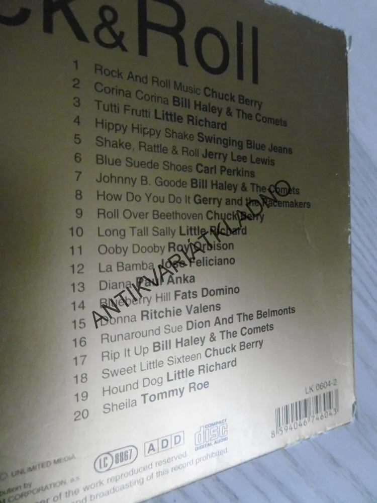 GOLD ROCL AND ROLL, THE ESSENTIAL COLLECTION, VINTAGE GOLD MASTERS, CD