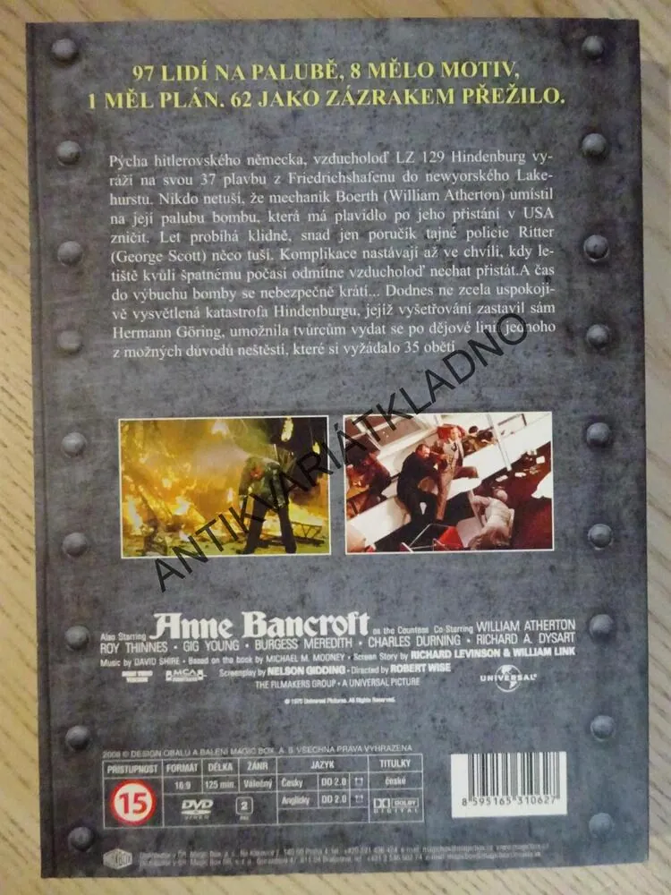HINDENBURG, DVD FILM