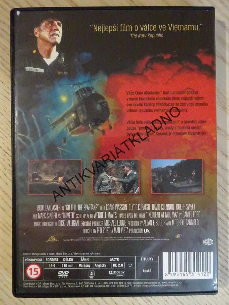 JDI, ŘEKNI SPARTSKÝM, DVD FILM