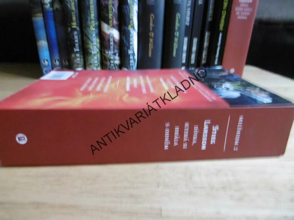 DÍVKA, KTERÁ SI HRÁLA S OHNĚM, LARSSON, MILÉNIUM, **an