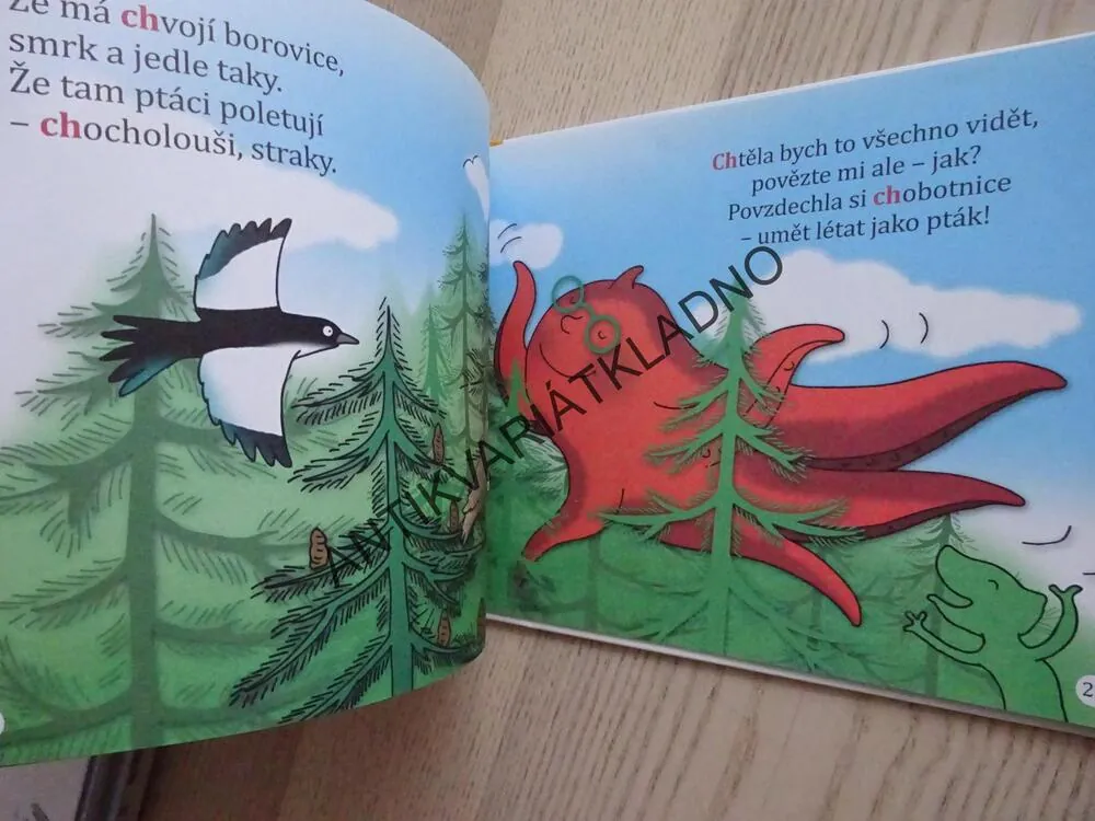 CH JAKO CHOBOTNICE, JINDŘIŠKA PTÁČKOVÁ, **an