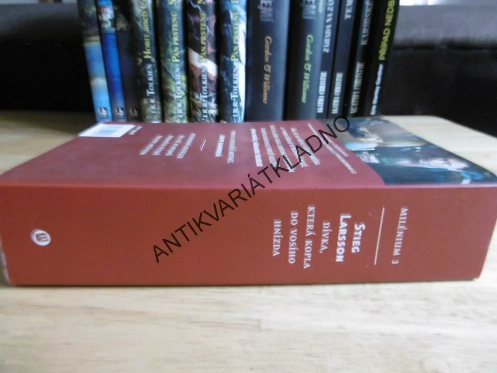 DÍVKA KTERÁ KOPLA DO VOSÍHO HNÍZDA, MILÉNIUM 3., LARSSON, **an