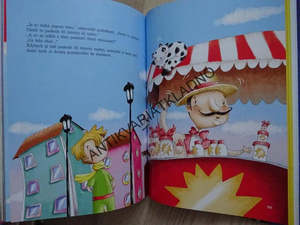 MALÝ PRINC, ANTOINE DE SAINT-EXUPERY, **an