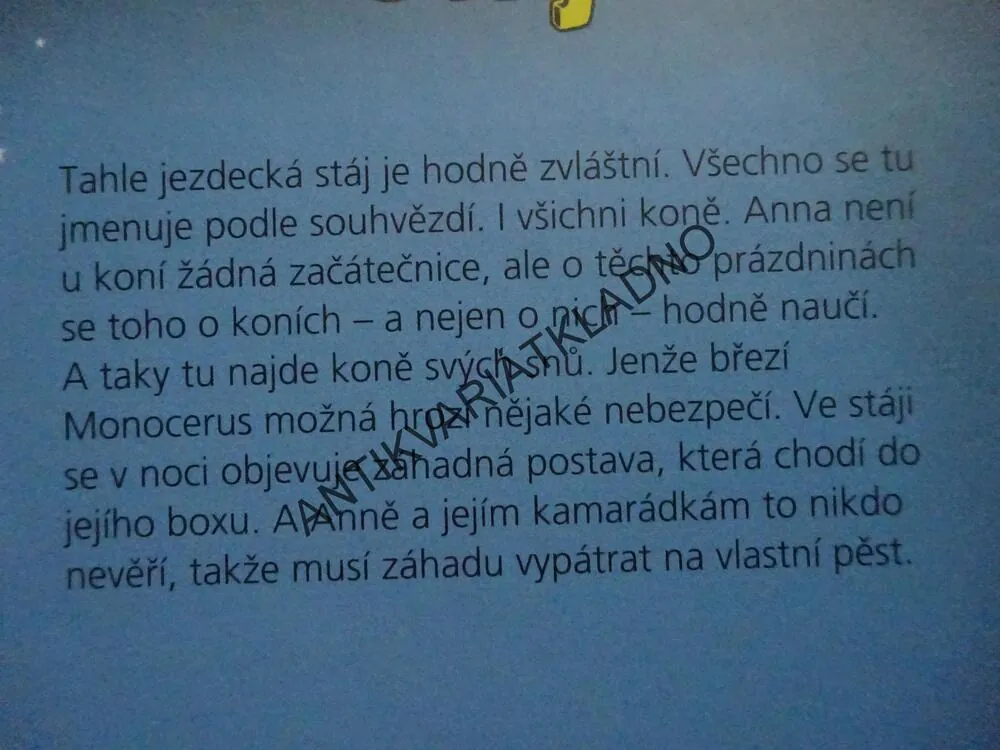 PŘÍZRAK V HVĚZDNÉ STÁJI, SABINE GIEBKEN, **an
