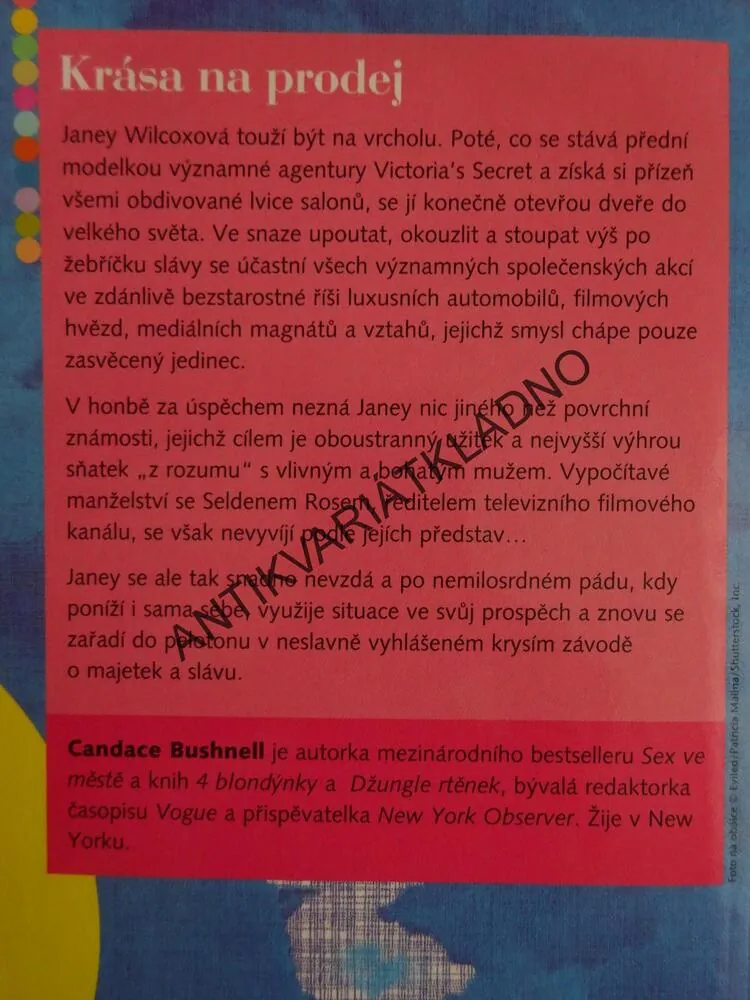 KRÁSA NA PRODEJ, CANDACE BUSHNELL, **an