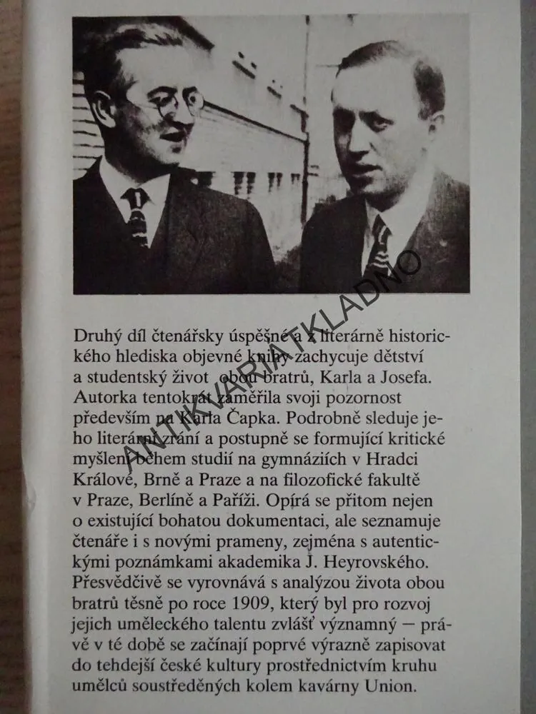 LADĚNÍ PRO DVĚ STRUNY, MARIE ŠULCOVÁ, **an