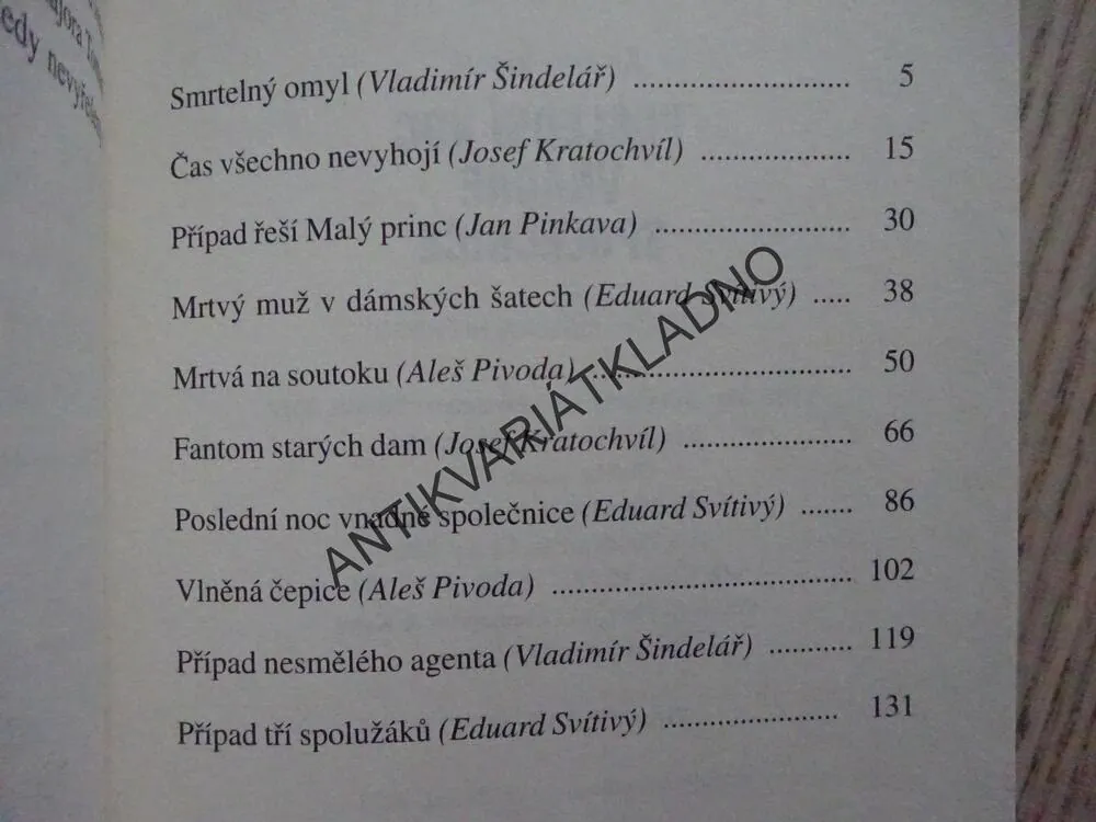 POSLEDNÍ NOC VNADNÉ SPOLEČNICE, **an