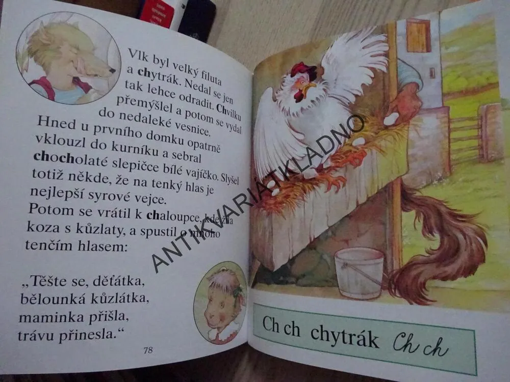POHÁDKOVÝ SLABIKÁŘ, O TŘECH MEDVĚDECH, **an