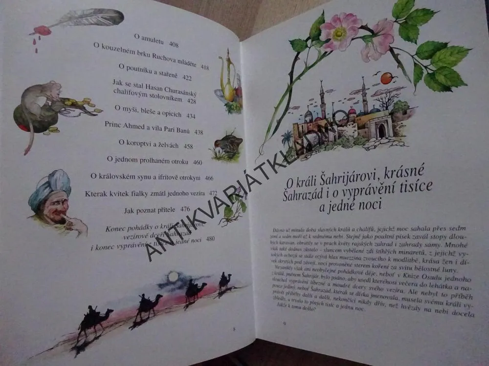 POHÁDKY TISÍCE A JEDNÉ NOCI, **an