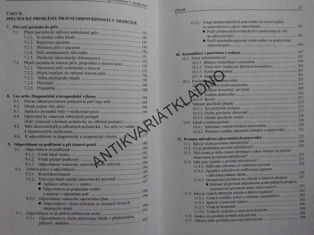 PRÁVNÍ ODPOVĚDNOST V MEDICÍNĚ, STOLÍNOVÁ, MACH, **an