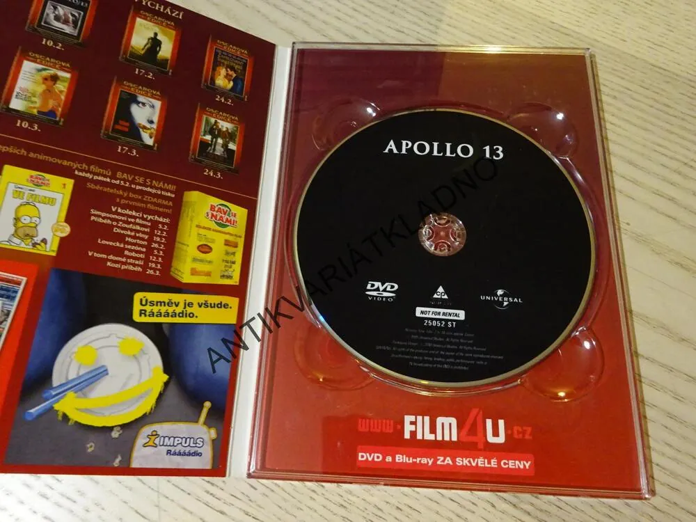 APOLLO 13, DVD FILM