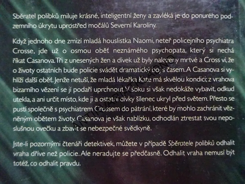 SBĚRATEL POLIBKŮ, JAMES PATTERSON, **an