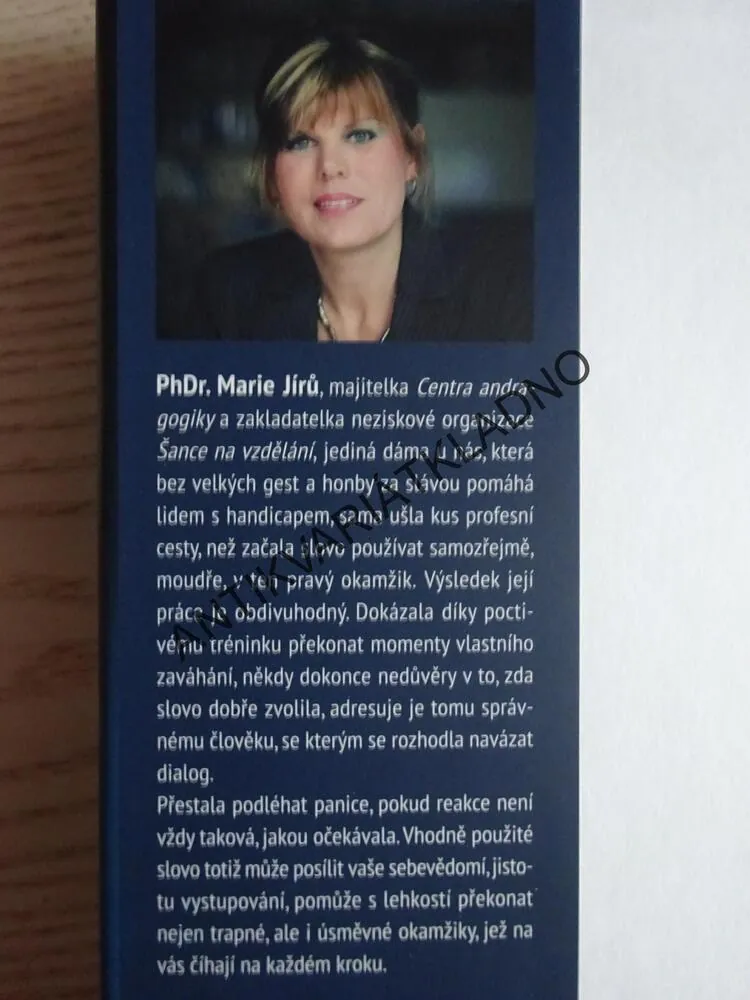 SLOVO JE PODANÁ RUKA, MIROSLAVA BESSEROVÁ, **an