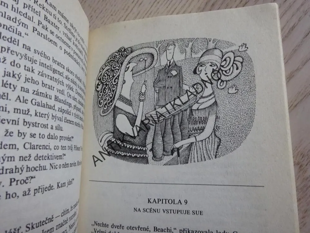 LETNÍ BOUŘKA, P. G. WODEHOUSE, **an