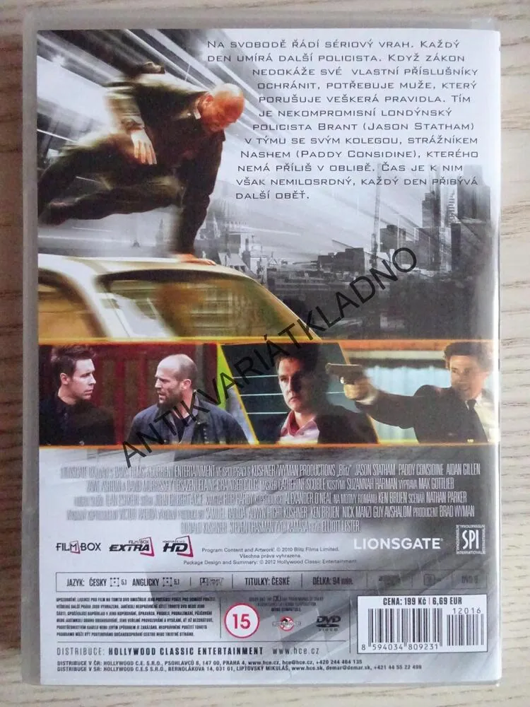 BLESK, DVD FILM