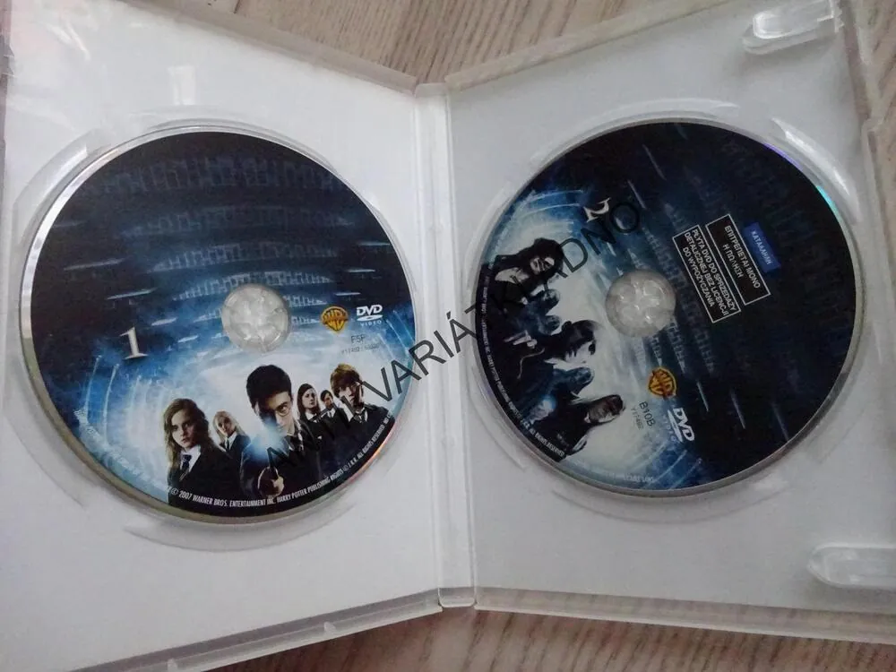 HARRY POTTER A FÉNIXŮV ŘÁD, DVD FILM