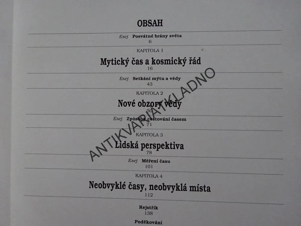 TAJEMSTVÍ ČASU A VESMÍRU, EDICE ZÁHAD, **an