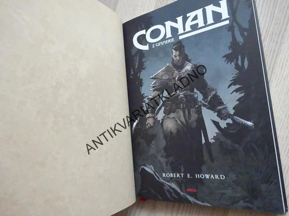 CONAN Z CIMMERIE, ROBERT E. HOWARD, SV.1.,KOMIKS,**an